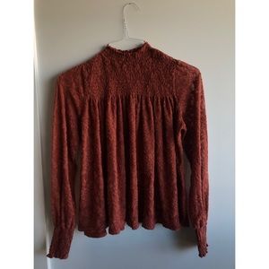Free People Lace Blouse